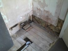 Wet Room Floor 01 -01- Drainage Fitted